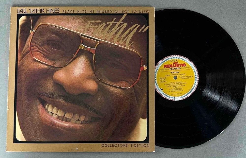 Audiophile Jazz LP Earl Fatha Hines - Fatha * 1978 M&K Realtime RT-105