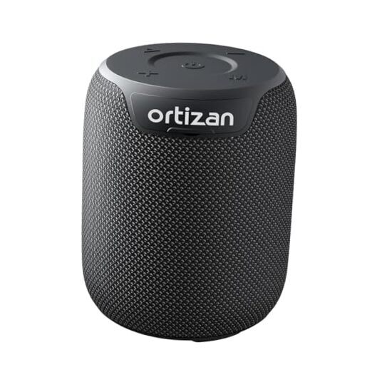 Portable Bluetooth Speaker with Big Sound, Punchy Bass, IPX7 Waterproof, and 15H Battery Life