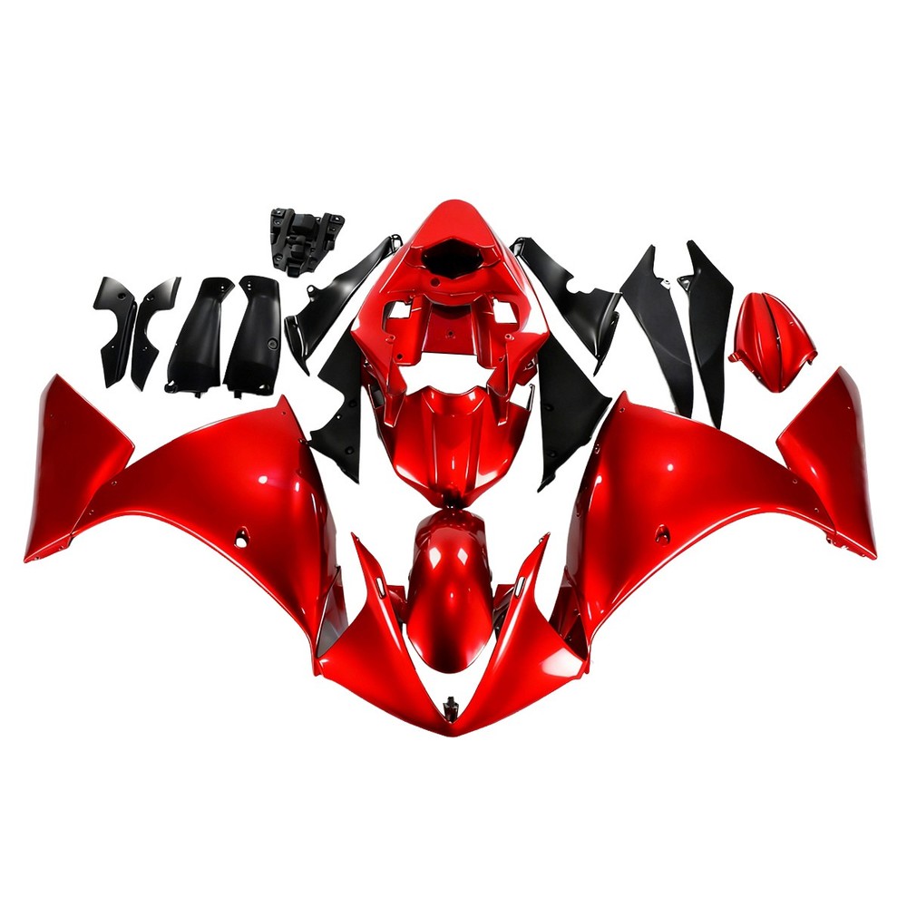 Candy Red Fairing Kit For 2009-2011 Yamaha YZF R1 YZF1000 ABS Injection Bodywork