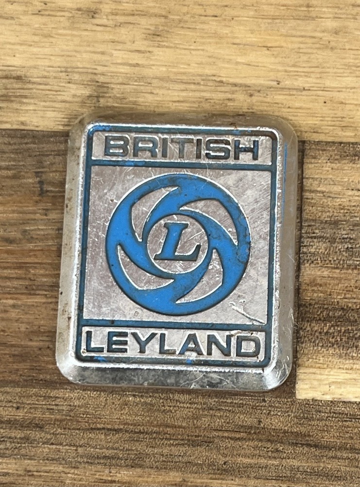 Classic Car British Leyland Metal Badge Original Mk3 Mk4 Austin Morris