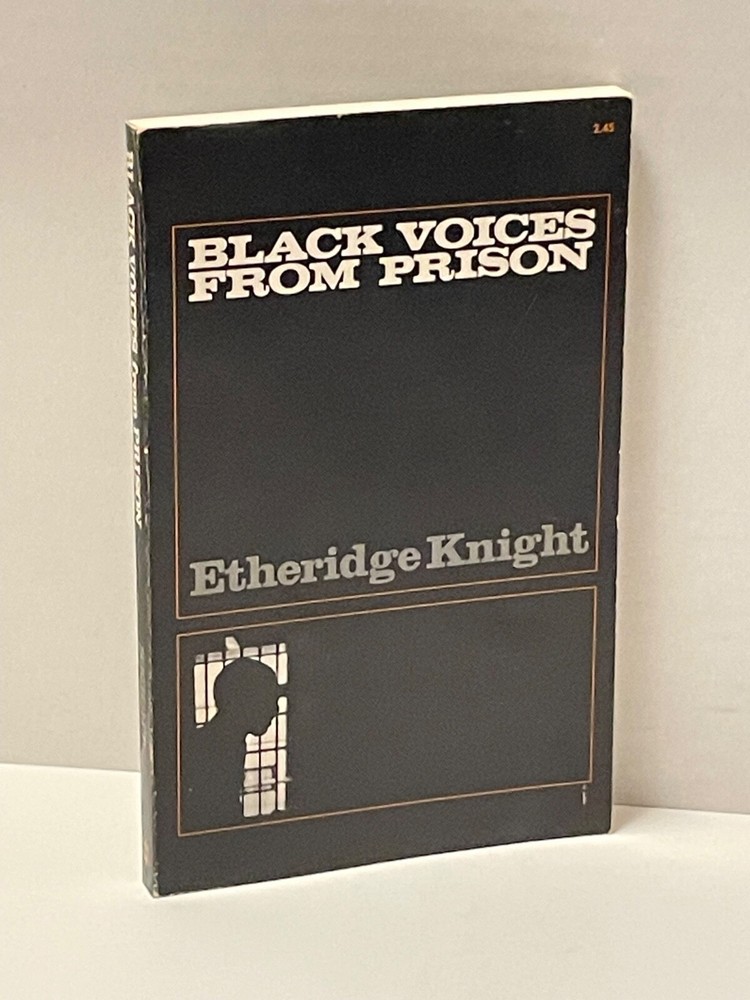 Black Voices From Prison First Edition 2nd Print Etheridge Knight Softcover 1970
