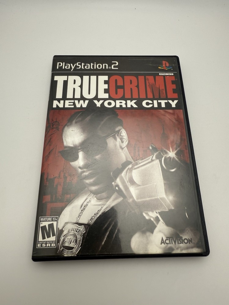 True Crime New York City PS2 PlayStation 2 CIB Complete Authentic Black Label