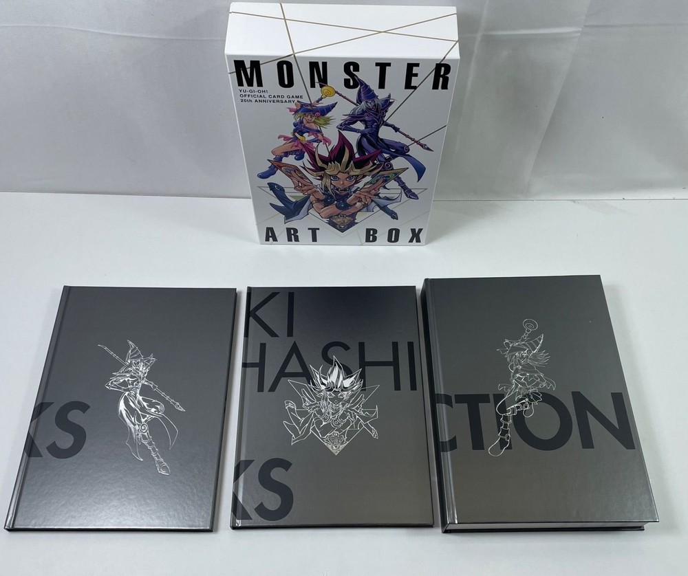 YU-GI-OH! OCG 20th ANNIVERSARY MONSTER ART BOX No Card Art Book Illustration