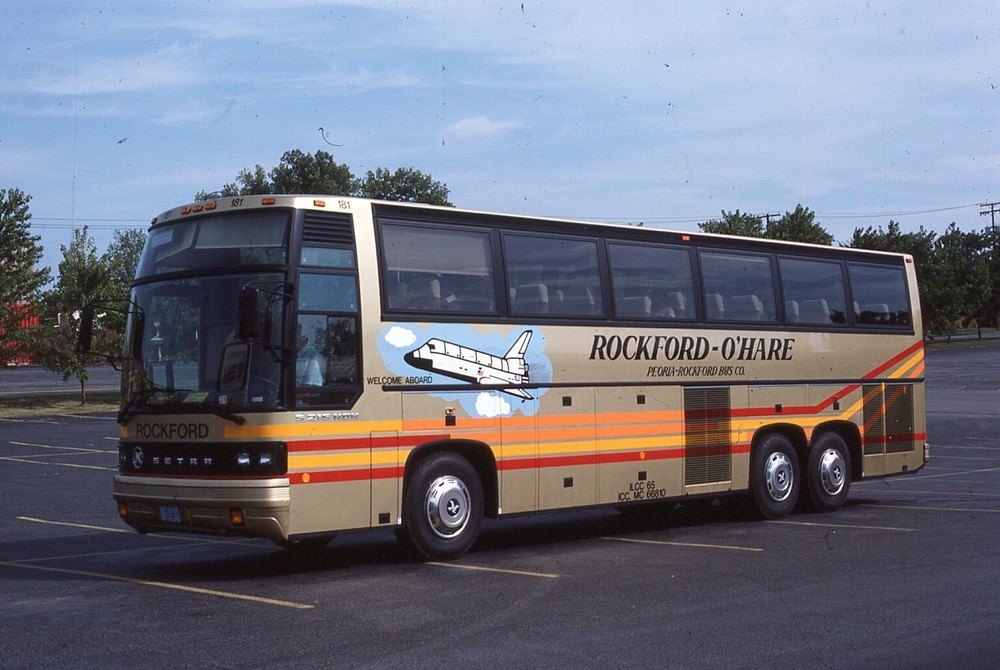 Original Bus Slide Rockford O'hare #181 Space Shuttle Logo 1986 #4