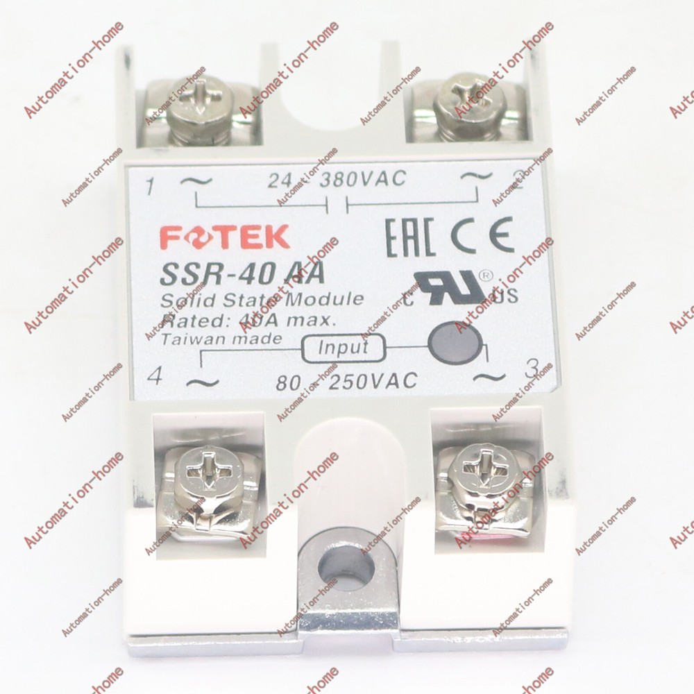 1PCS Fotek SSR-40AA SSR40AA Solid State Module New Free Shipping#QW #G