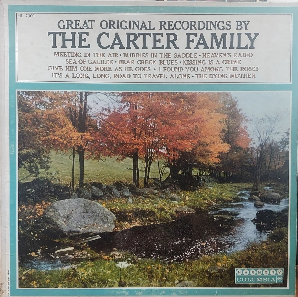 Great Original Recordings By The Carter Family Gospel / Country Music LP ALBUM
