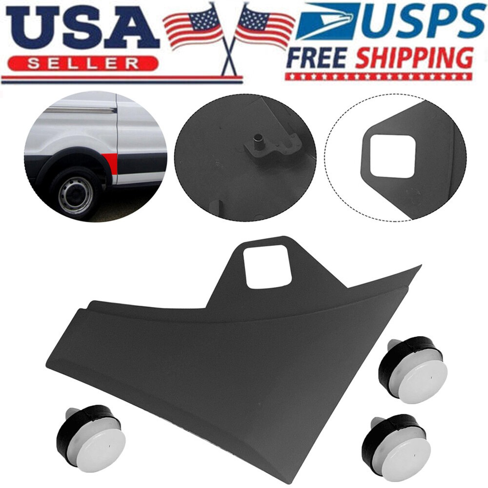 Rear Right Side Trim Molding W/ Clips For Ford Transit 150 250 350/HD 15-19  US