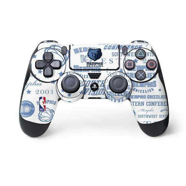 NBA Memphis Grizzlies PS4 Controller Skin - Memphis Grizzlies Historic Blast