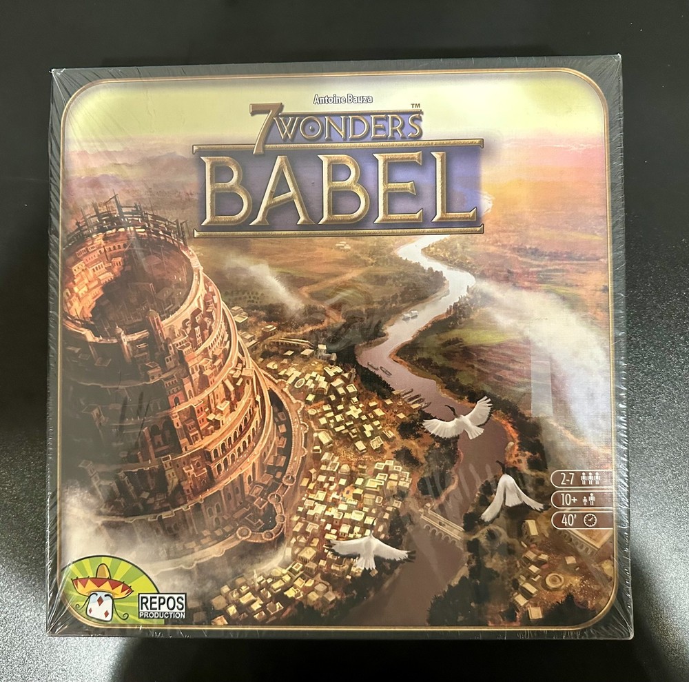 7 Wonders Babel Expansion Pack Board Game Antoine Bauza *NEW & SEALED*