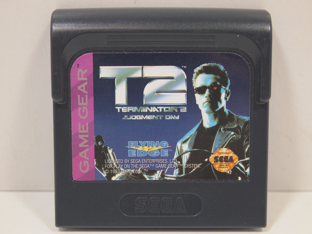 T2 Terminator 2 Judgement Day (SEGA Game Gear) Authentic Cart Only