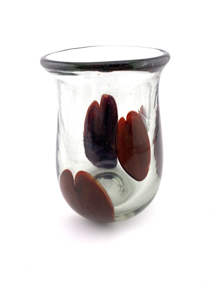 Art Glass Vase Handblown Small 5