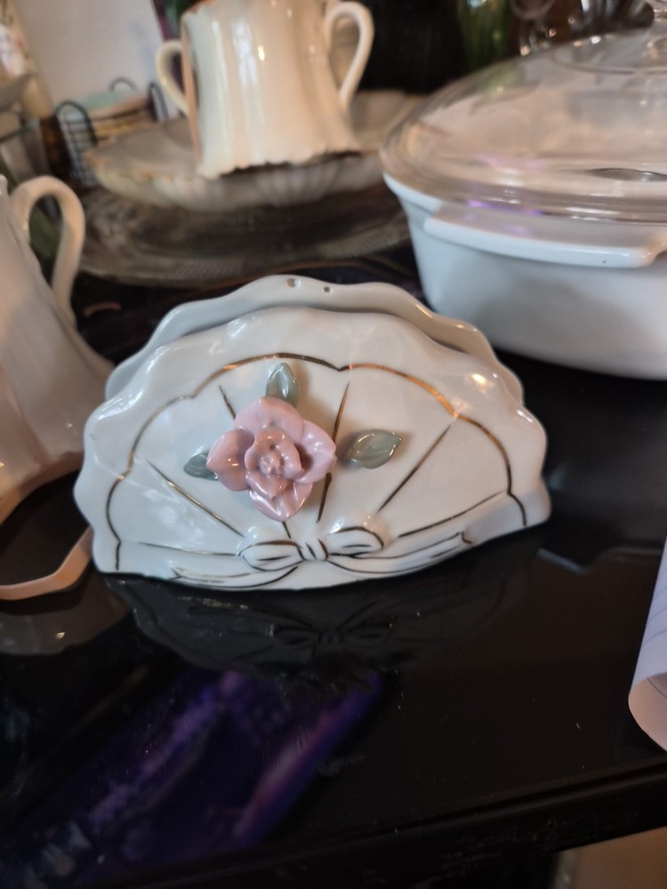 Vintage Ceramic Napkin Holder