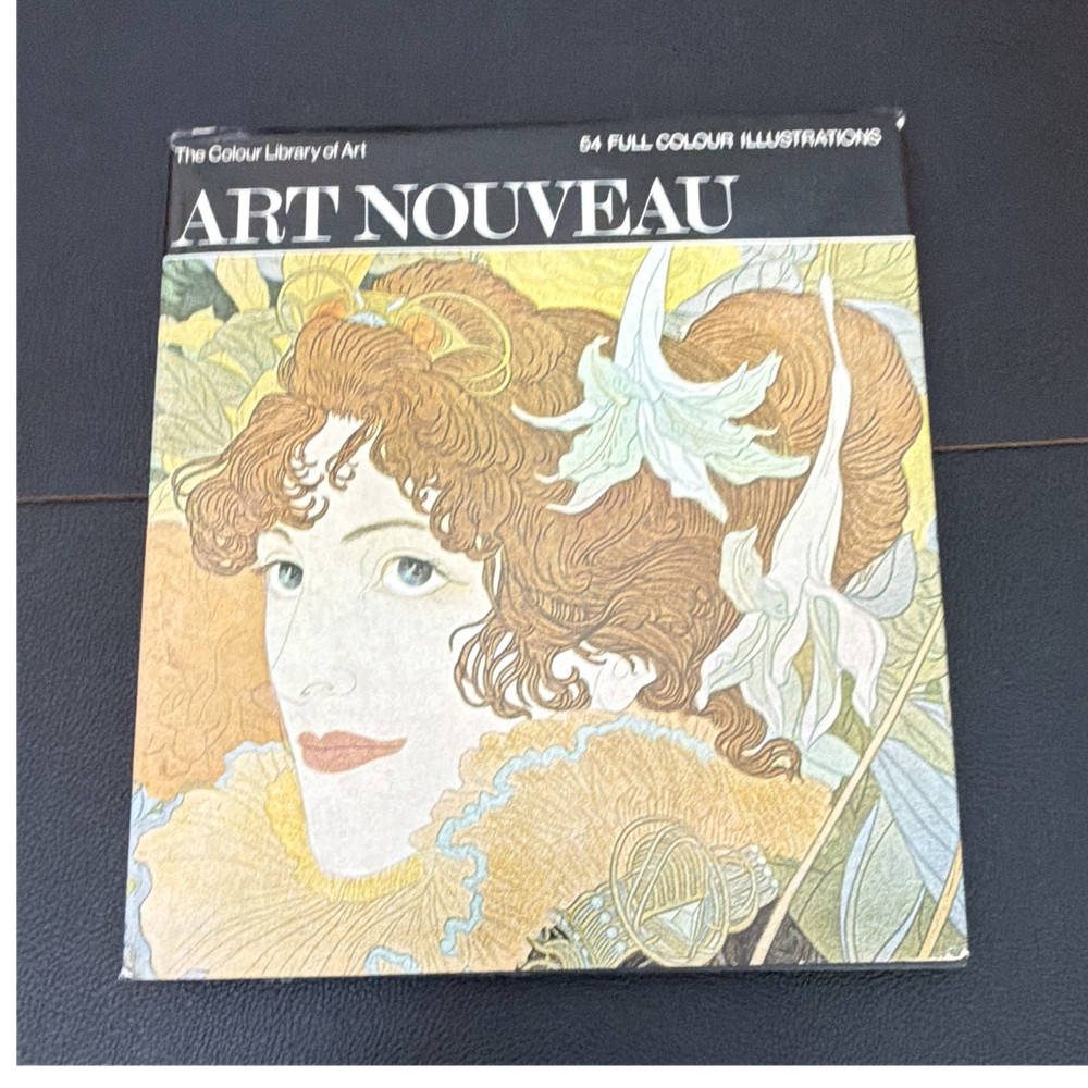 Paul Hamlyn Art Nouveau HC Illustrated The Colour Library of Art