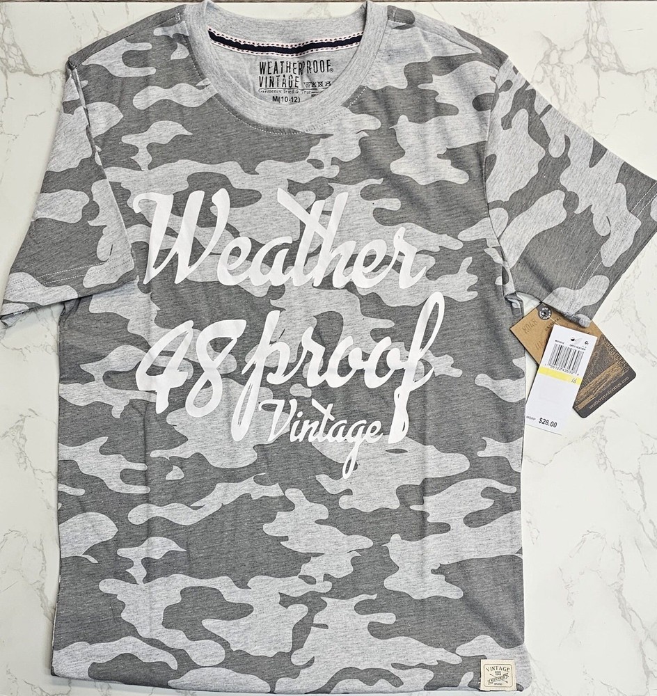 Weatherproof Vintage  Boys T-shirt Size M  10-12 Years Old