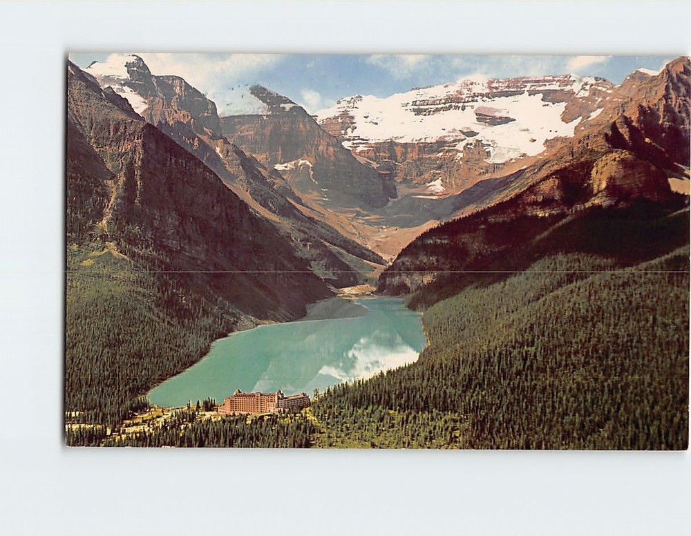 Postcard Lake Louise Banff National Park Alberta Canada