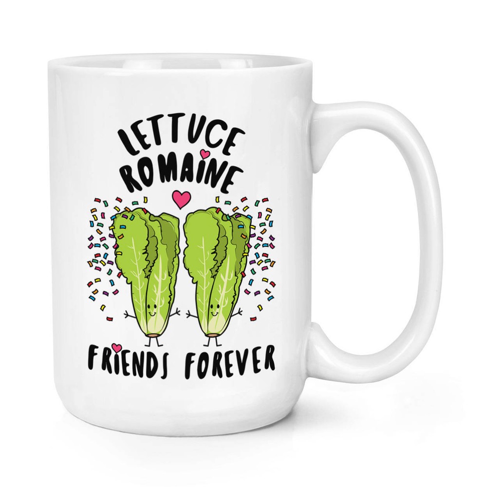 Lettuce Romaine Friends Forever Coffee Mug Coffee Cup Mug Large Mug Cup