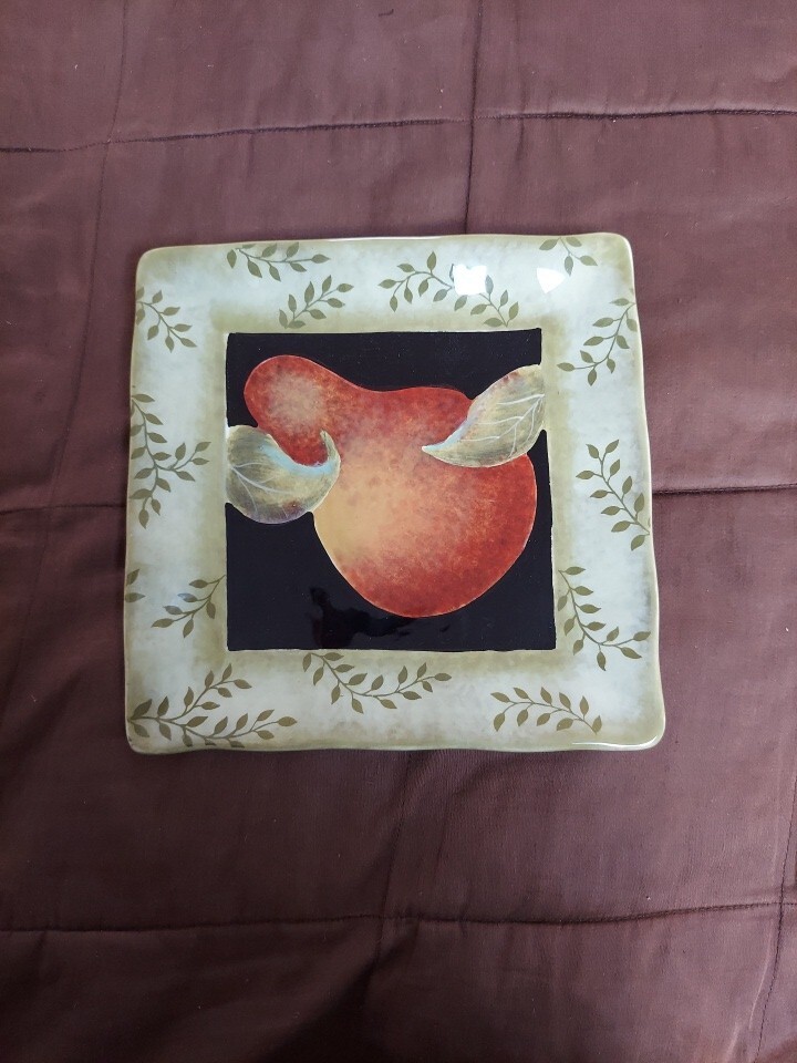 Certified International Judy Westegaard Tuscan Square Plate