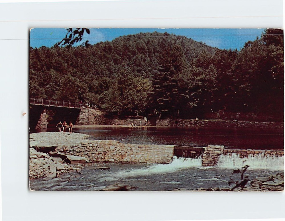 Postcard Worlds End State Park Sullivan County Pennsylvania USA