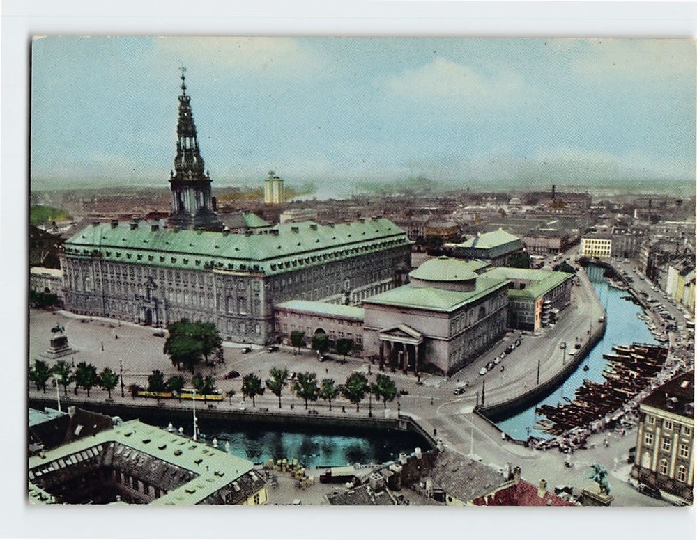 Postcard Christiansborg Palace Copenhagen Denmark