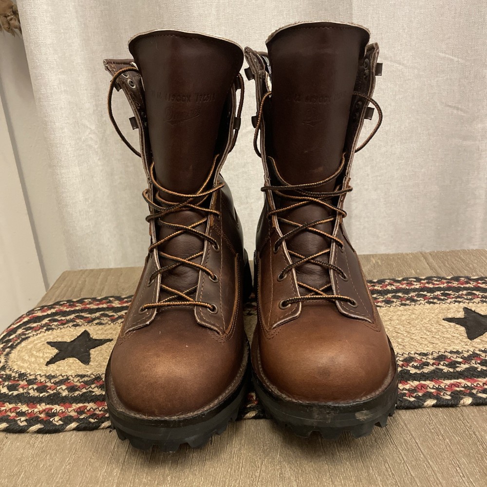 Danner Gore-Tex Vintage Leather Work Boots 10 EE USA Made Hiker