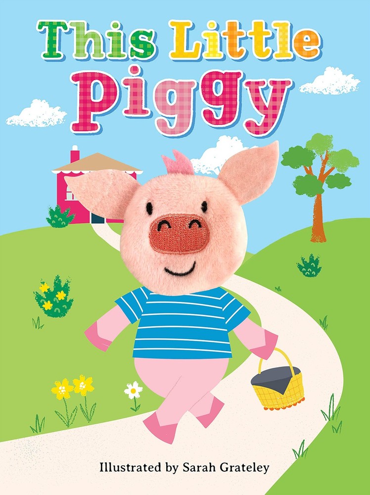 This Little Piggy - Childrens Finger Puppet Board Book - Interactive - Novel...