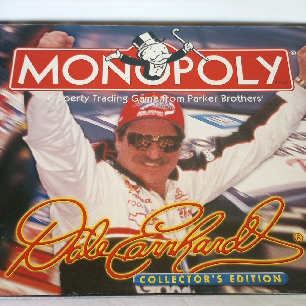 Monopoly Nascar Dale Earnhardt 2000 Collector’s Edition Board Game  New Open box