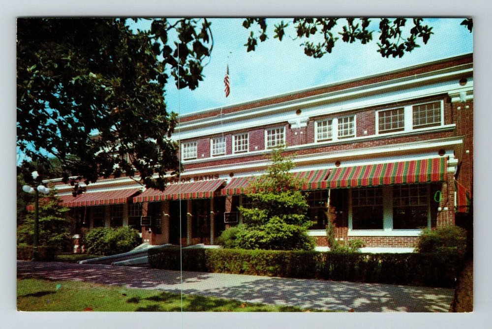 Hot Springs National Park AR-Arkansas, Superior Bath House, Vintage Postcard