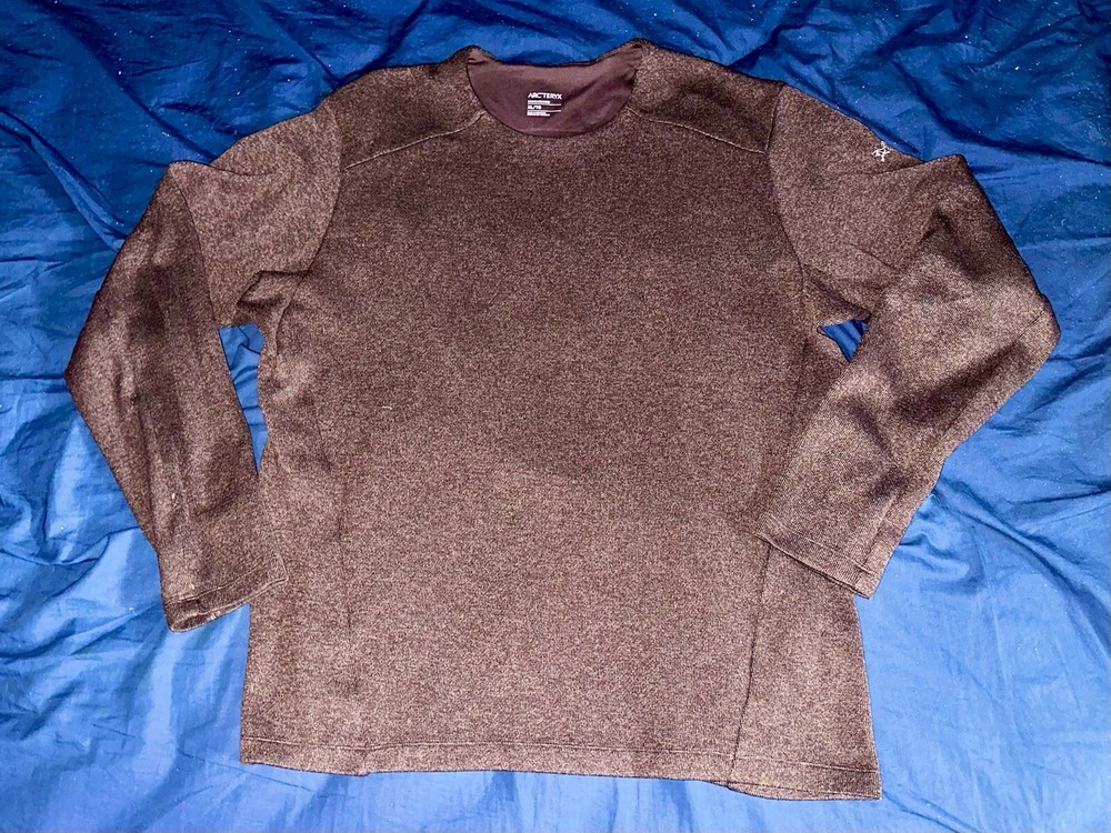 Arc’teryx Covert LT Men’s Heather Brown XL Fleece in Excellent Condition