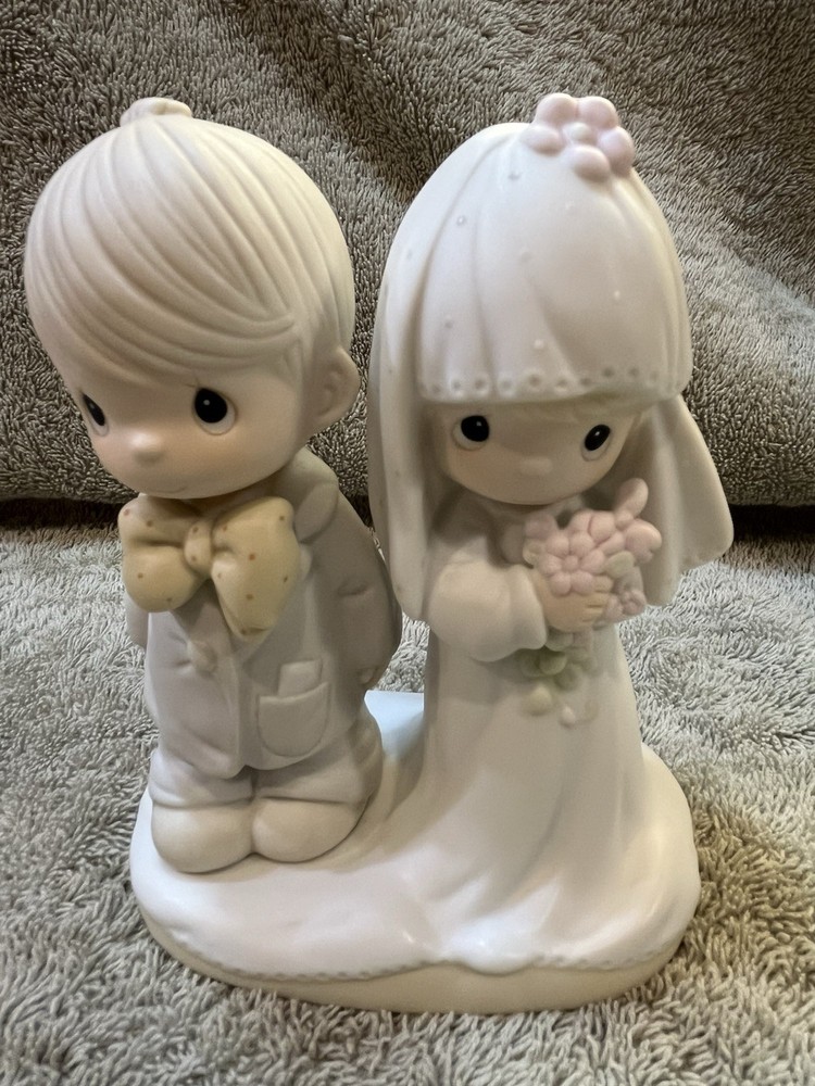 Jonathan and David The Lord Bless And Keep You Figurine 1979 E-3114