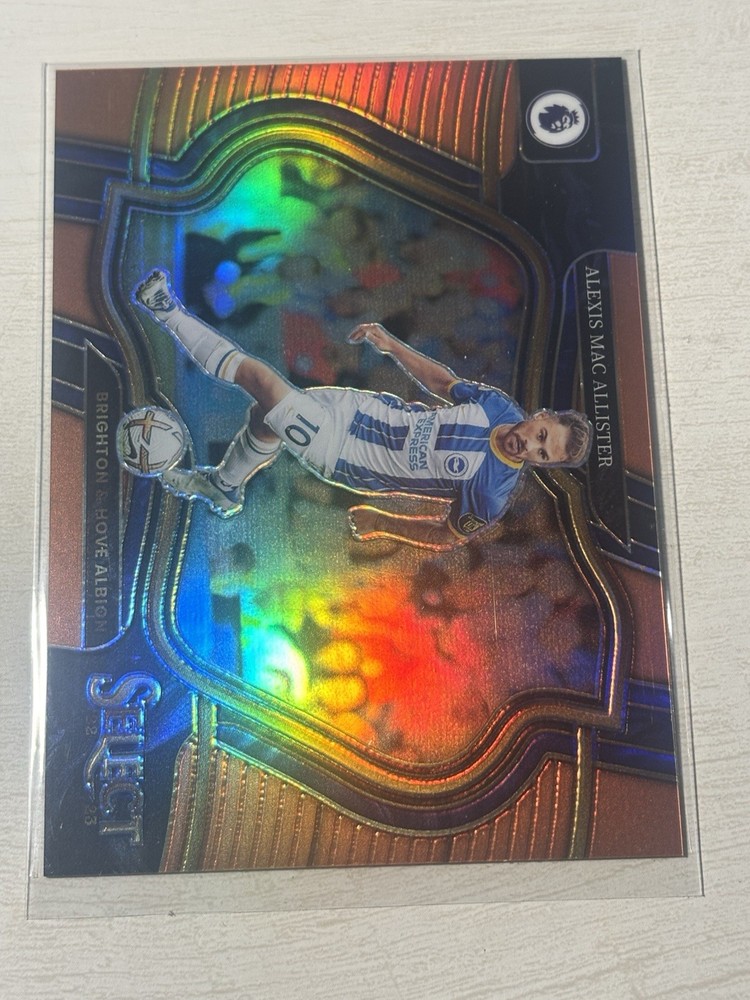 2022-23 Panini Select  - Field Level Alexis Mac Allister  Orange Prizm /75