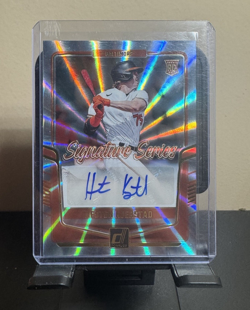 Panini 2024 Donruss Baseball Signature Series Heston Kjerstad SS-HK Auto