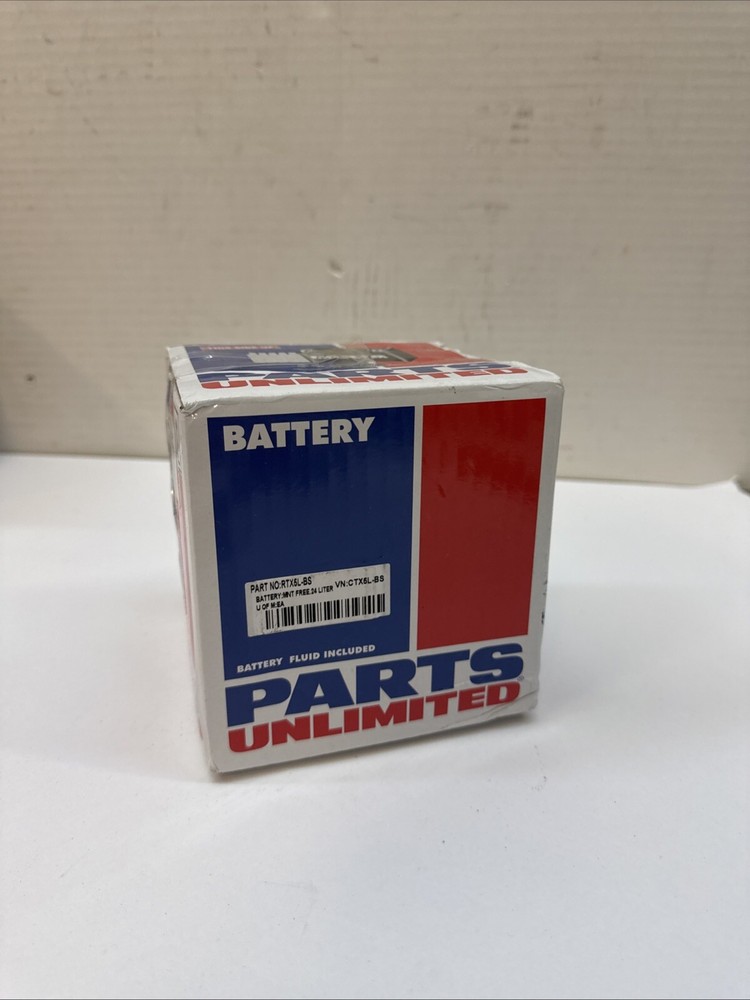 Parts Unlimited AGM Maintenance-Free Battery YTX5L-BS #RTX5L-BS