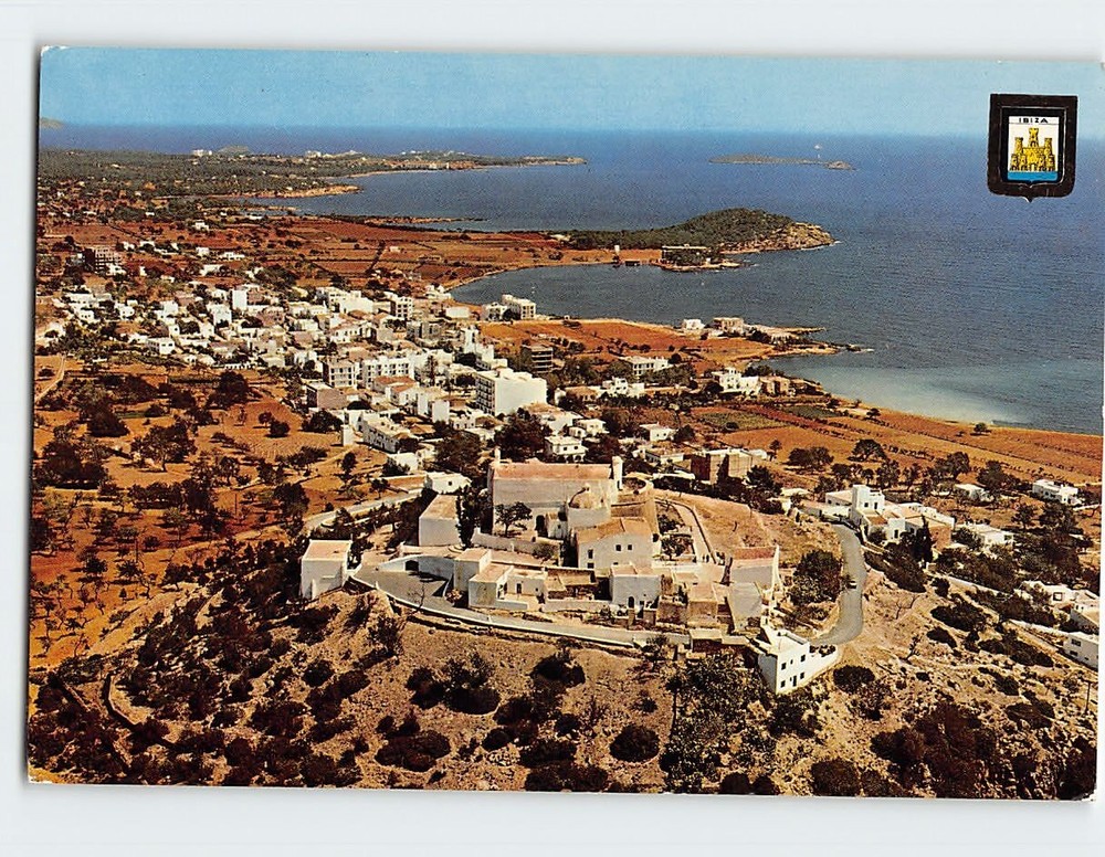 Postcard Isla Santa Eulalia del Rio Ibiza Spain
