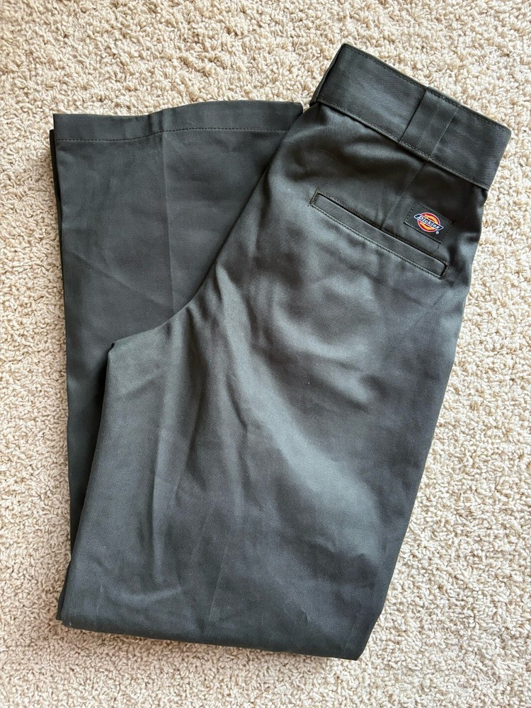 Dickies 874 Mens Original Fit Work Pants Olive Green 31x30 NWOT Straight Leg