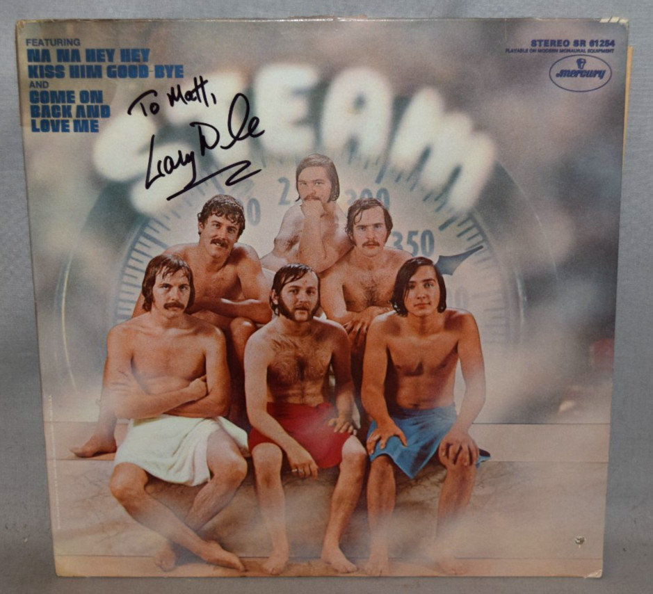 1969 -STEAM- Signed/Autograph/Auto Vinyl LP Record Album - Self-Titled