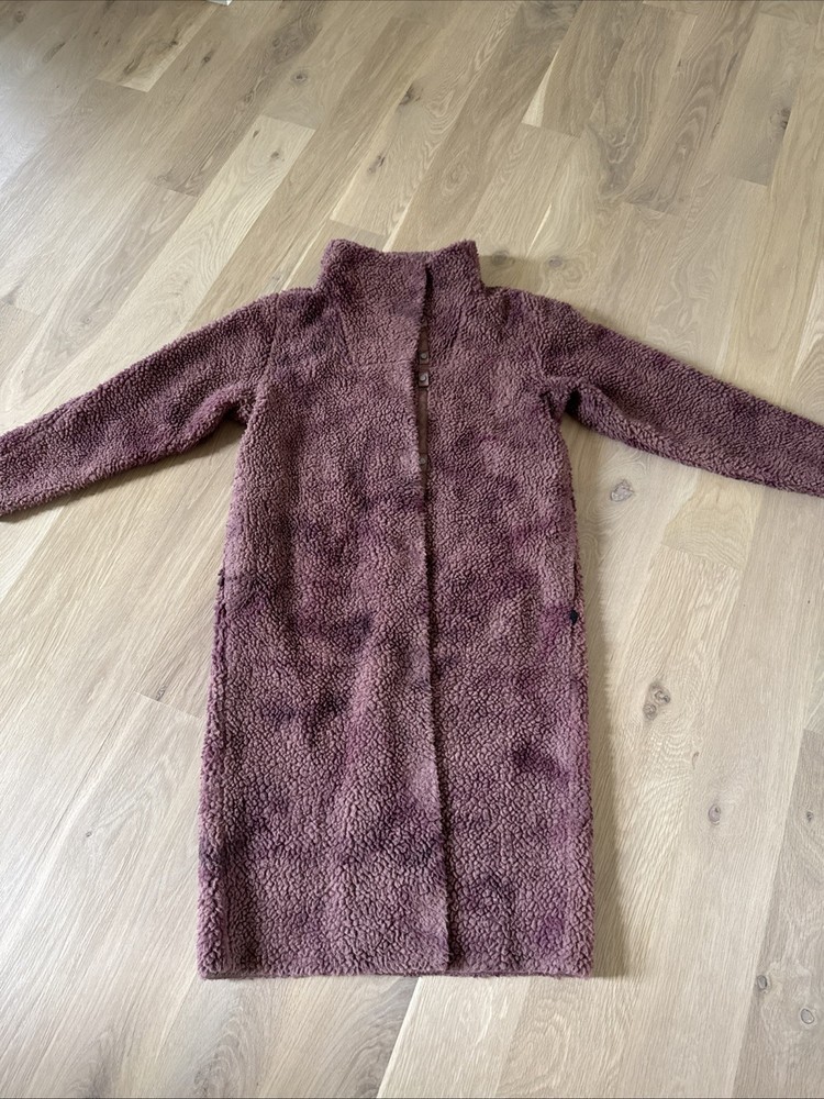 Lululemon lab Textured Fleece Coat With Magnetic Closure Size 6, used