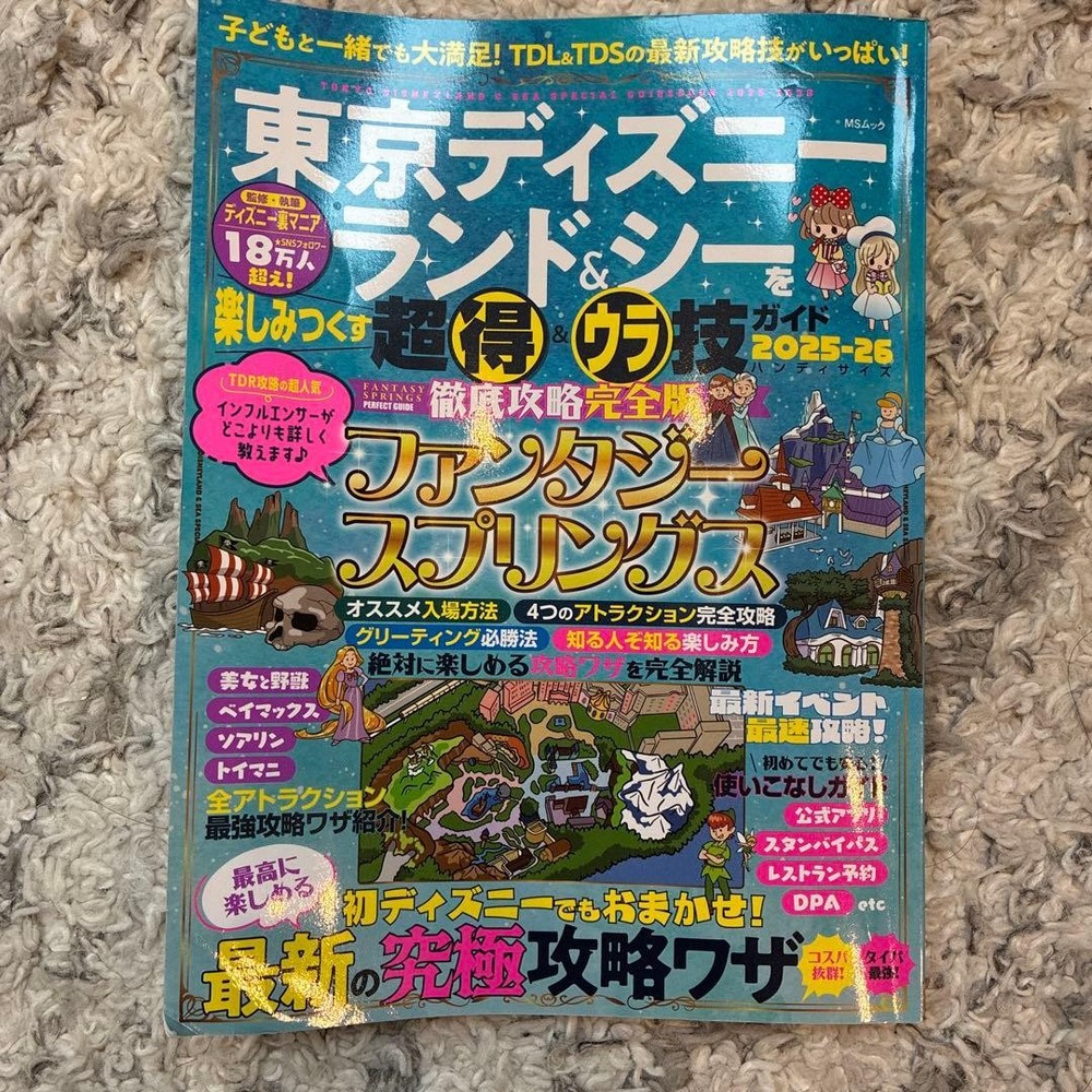 A Guide to Great Deals Tokyo Disneyland  Sea 202526 Mediasoft  Book