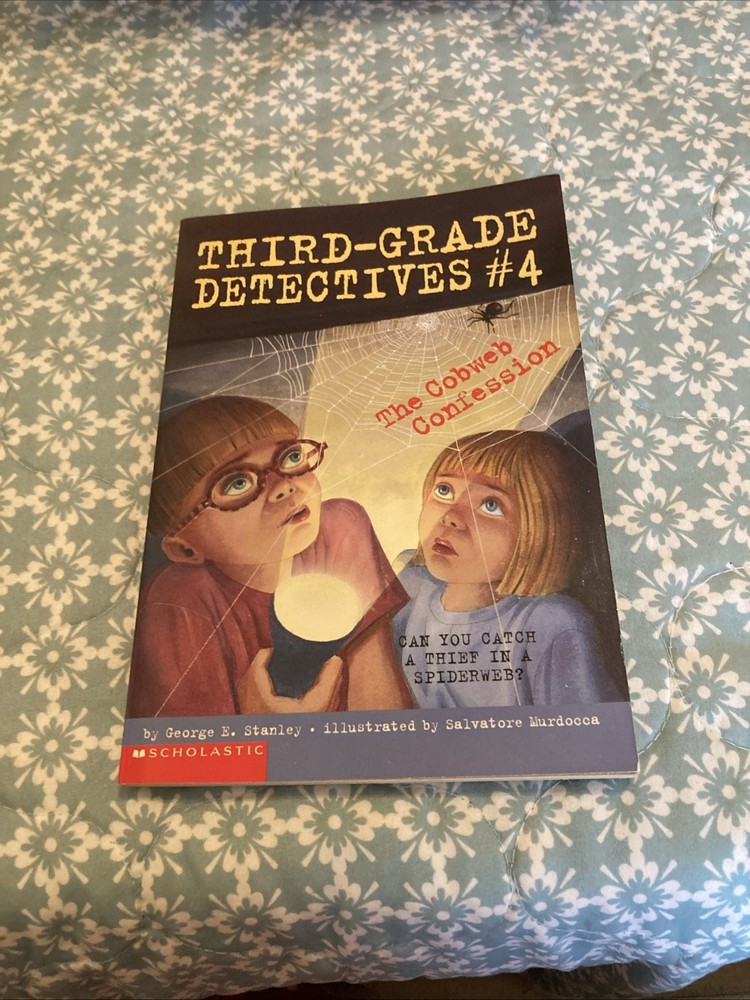 The Cobweb Confessions (Third-Grade Detectives, #4) - George E. Stanley - Ac...-image