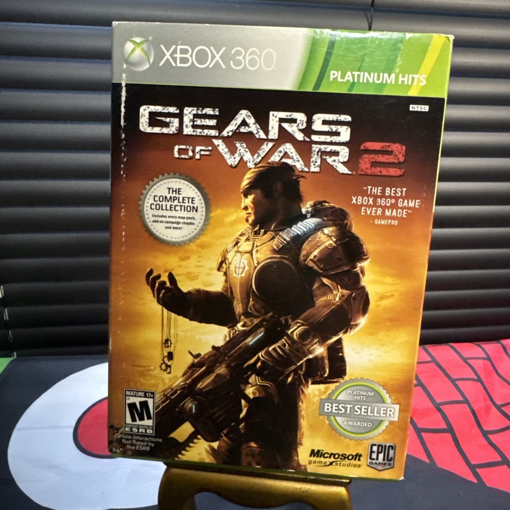 Gears of War 2 - Game of the Year Edition (Microsoft Xbox 360, 2009) CIB