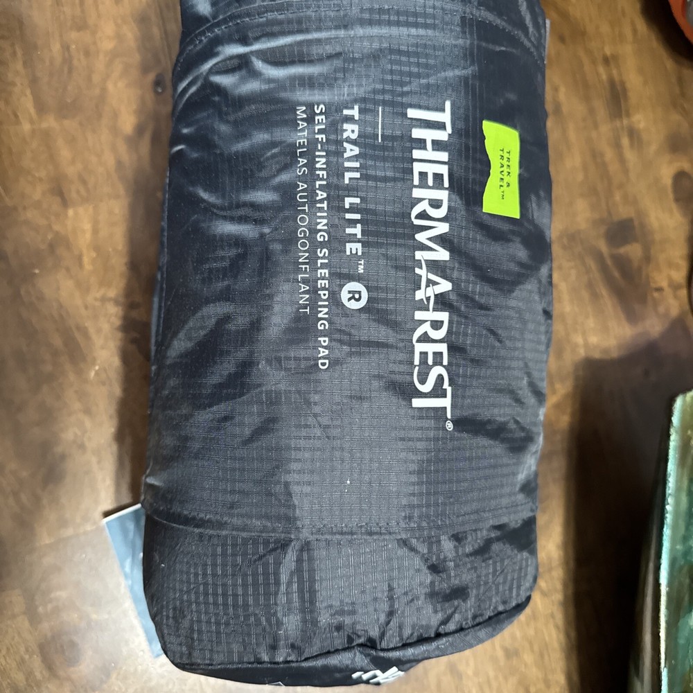 Therm-a-Rest Trail Lite Sleeping Pad, Trooper Gray, Regular