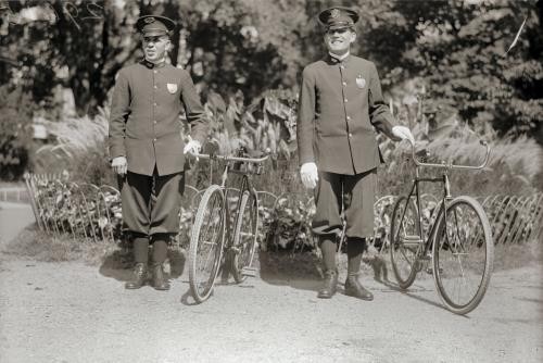 Park Policeman,Washington,DC,District of Columbia,1918,Bicycles,Harris & Ewing
