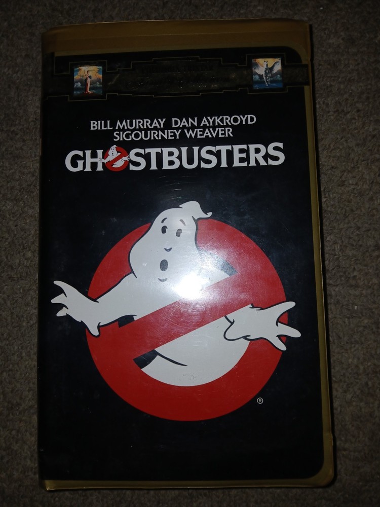 Ghostbusters Clamshell Vhs