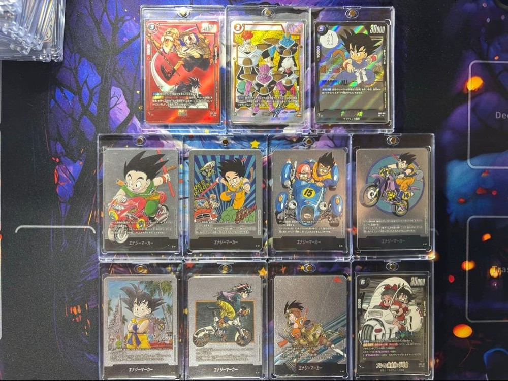 Dragon Ball Manga Booster Energy Marker 11 Card Trading Set Official