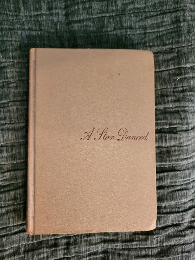 Vintage Book  A Star Danced By Gertrude Lawrence Hard Cover 1945