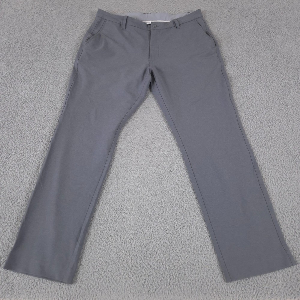 FootJoy Pants Men 38x30 Gray Pro Tour Fit Chino Golf Performance Preppy Casual