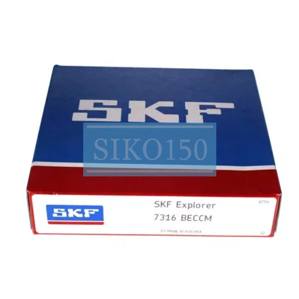 1PC SKF 7316 BECCM single row angular contact ball bearing #SK