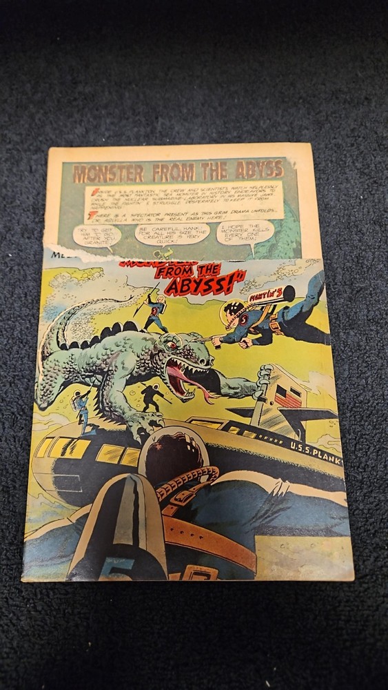 1967 Charlton Comics Fightin Five #41 Torn Cover Silver Key 2Nd App Peacemaker