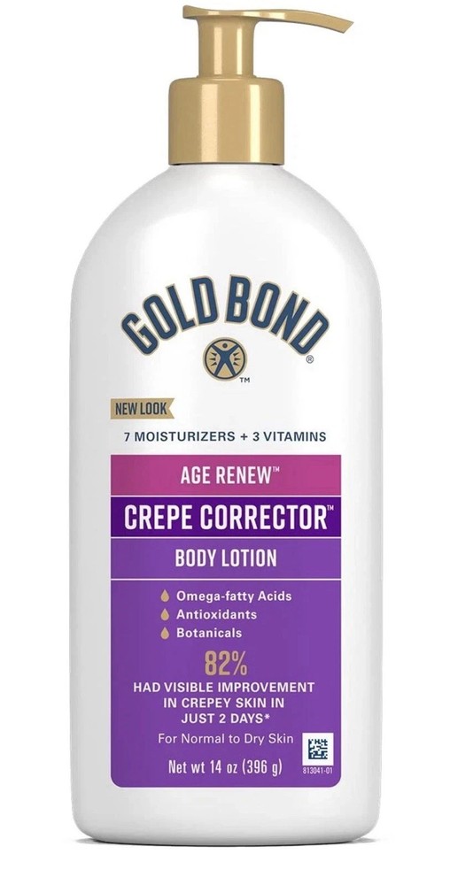 Gold Bond Age Renew Crepe Corrector Body Lotion Replenishing & Smoothing 14 oz