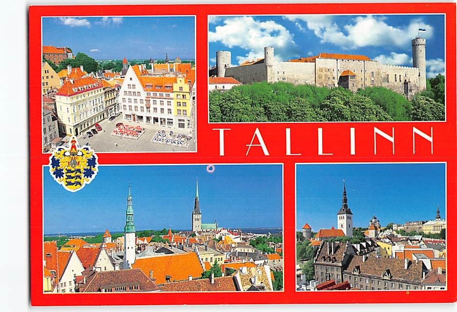 Postcard Scenes & Views Tallinn Estonia
