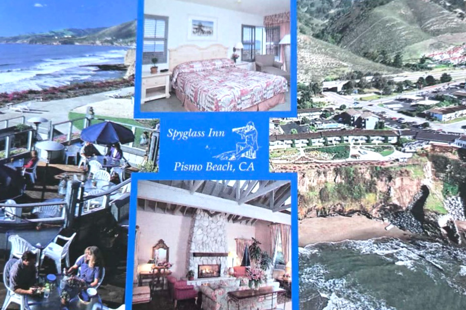 Spyglass Inn Multi-Views Pismo Beach, CA Postcard Next Day Shipping